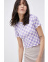 Local Heroes Tricou femei culoarea violet - Pled.ro