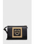 Love Moschino borseta culoarea negru - Pled.ro