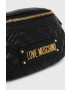 Love Moschino borseta culoarea negru - Pled.ro