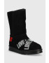 Love Moschino cizme de iarna culoarea negru - Pled.ro