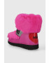 Love Moschino cizme de iarna SKIBOOT20 culoarea roz JA24202G0HJW0604 - Pled.ro