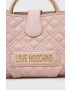 Love Moschino poseta culoarea roz - Pled.ro