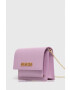 Love Moschino poseta culoarea violet - Pled.ro