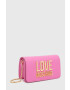 Love Moschino poseta culoarea roz - Pled.ro