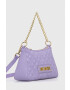 Love Moschino poseta culoarea violet - Pled.ro