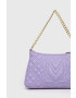 Love Moschino poseta culoarea violet - Pled.ro