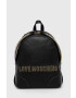 Love Moschino rucsac femei culoarea negru mic cu imprimeu - Pled.ro