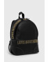 Love Moschino rucsac femei culoarea negru mic cu imprimeu - Pled.ro