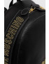 Love Moschino rucsac femei culoarea negru mic cu imprimeu - Pled.ro