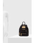 Love Moschino rucsac femei culoarea negru mic cu imprimeu - Pled.ro