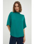 Lovechild bluza femei culoarea verde neted - Pled.ro