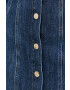 Luisa Spagnoli rochie jeans culoarea albastru marin mini mulata - Pled.ro