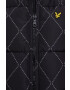 Lyle & Scott Geacă culoarea negru de iarnă - Pled.ro