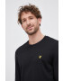 Lyle & Scott Longsleeve din bumbac - Pled.ro