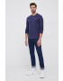 Lyle & Scott Longsleeve din bumbac - Pled.ro