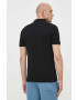 Lyle & Scott polo de bumbac culoarea negru neted - Pled.ro