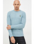 Lyle & Scott pulover din amestec de lana barbati light - Pled.ro