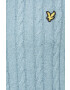 Lyle & Scott pulover din amestec de lana barbati light - Pled.ro