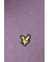 Lyle & Scott pulover din amestec de lana barbati culoarea violet light - Pled.ro