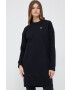 Lyle & Scott rochie din bumbac culoarea negru mini drept - Pled.ro