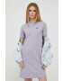 Lyle & Scott rochie din bumbac culoarea violet mini drept - Pled.ro