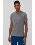 Lyle & Scott Tricou bărbați culoarea gri material neted - Pled.ro