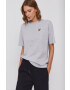 Lyle & Scott Tricou din bumbac culoarea gri - Pled.ro