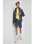 Lyle & Scott tricou din bumbac culoarea gri - Pled.ro