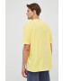 Lyle & Scott tricou din bumbac culoarea gri - Pled.ro