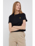 Lyle & Scott Tricou din bumbac culoarea negru - Pled.ro