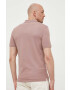 Lyle & Scott tricou polo barbati culoarea roz neted - Pled.ro