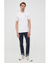 Lyle & Scott tricou polo barbati culoarea alb neted - Pled.ro