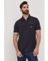 Lyle & Scott Tricou Polo bărbați culoarea albastru marin material neted - Pled.ro