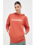 Mammut bluza ML Hoody Logo femei culoarea roz cu glugă cu imprimeu - Pled.ro