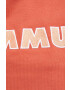 Mammut bluza ML Hoody Logo femei culoarea roz cu glugă cu imprimeu - Pled.ro