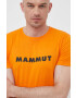 Mammut tricou sport Core Logo culoarea portocaliu cu imprimeu - Pled.ro