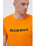 Mammut tricou sport Core Logo culoarea portocaliu cu imprimeu - Pled.ro