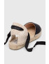 Manebi espadrile culoarea negru - Pled.ro