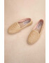 Manebi espadrile Flat Espadrilles culoarea bej V 2.7 N0 - Pled.ro