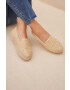 Manebi espadrile Flat Espadrilles culoarea bej V 2.7 N0 - Pled.ro