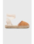 Manebi espadrile Flat Valenciana Espadrilles culoarea maro R 3.9 P0 - Pled.ro