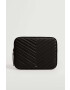 Mango husa laptop culoarea negru - Pled.ro