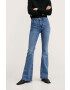 Mango jeansi femei medium waist - Pled.ro