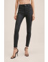 Mango jeansi femei high waist - Pled.ro