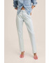 Mango jeansi Bella femei medium waist - Pled.ro