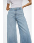 Mango jeansi Culotte femei high waist - Pled.ro