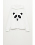 Mango Kids Bluza copii Panda 116-164 cm - Pled.ro