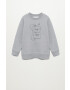 Mango Kids Bluza copii SOFT - Pled.ro