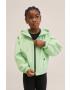 Mango Kids geaca copii Selena culoarea verde - Pled.ro