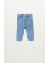 Mango Kids Jeans copii SLOUCHY - Pled.ro